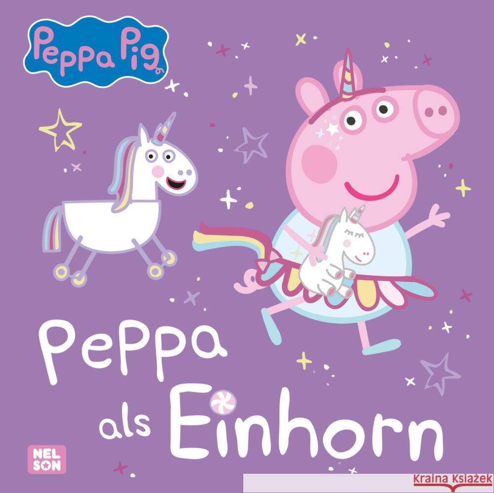 Peppa Wutz: Peppa als Einhorn  9783845125008 Nelson - książka