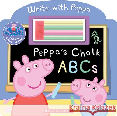 Peppa's Chalk ABCs (Peppa Pig) Scholastic 9780545821117 Scholastic Inc. - książka