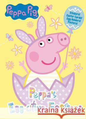 Peppa's Egg-Citing Easter! (Peppa Pig) Courtney Carbone Golden Books 9780593122662 Golden Books - książka