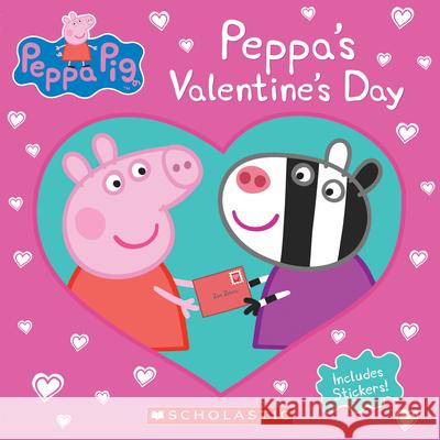 Peppa's Valentine's Day (Peppa Pig) Courtney Carbone Eone 9781338158977 Scholastic Inc. - książka