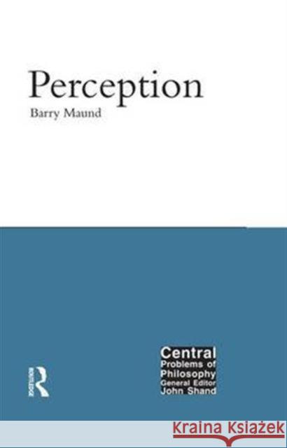 Perception  9781902683591 Acumen Publishing Ltd - książka