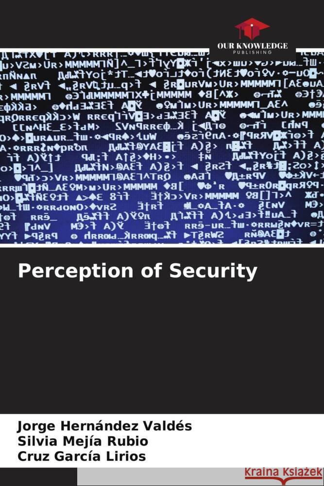 Perception of Security Jorge Hern?nde Silvia Mej? Cruz Garc? 9786207047598 Our Knowledge Publishing - książka