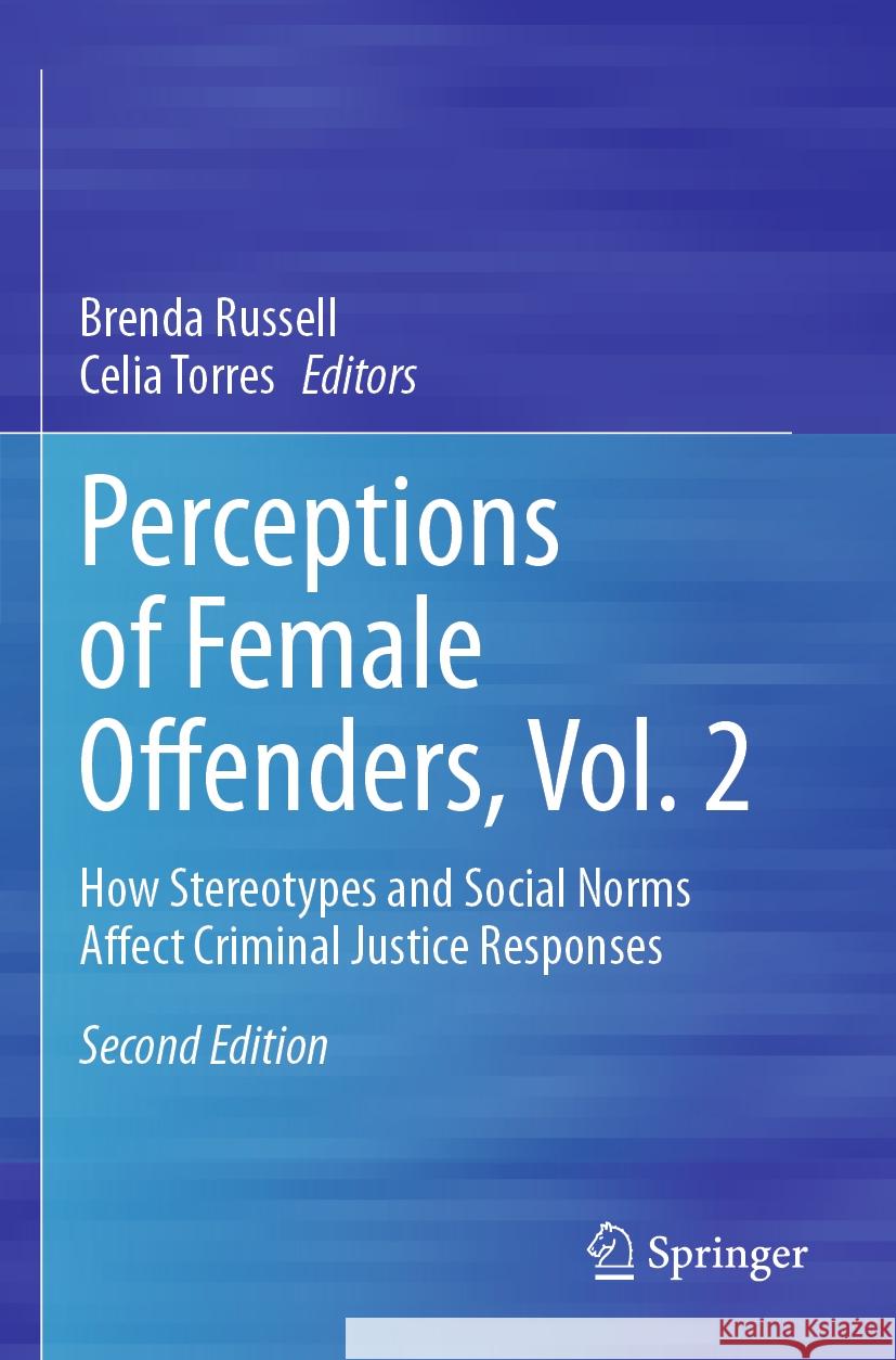 Perceptions of Female Offenders, Vol. 2  9783031456879 Springer Nature Switzerland - książka