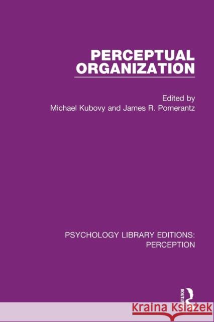 Perceptual Organization Michael Kubovy James R. Pomerantz 9781138201323 Routledge - książka