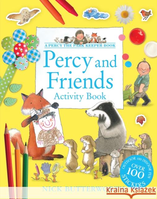 Percy and Friends Activity Book Nick Butterworth 9780008535940 HarperCollins Publishers - książka