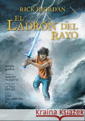 Percy Jackson 01. Ladron del Rayo Rick Riordan 9788498386103 Salamandra - książka