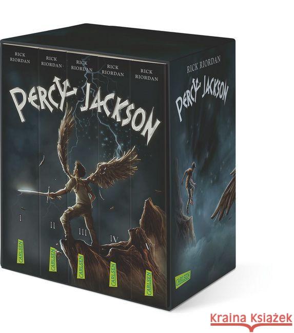 Percy Jackson, 5 Bde. Riordan, Rick 9783551313690 Carlsen - książka