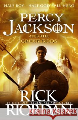 Percy Jackson and the Greek Gods Riordan Rick 9780141358680 Penguin Random House Children's UK - książka