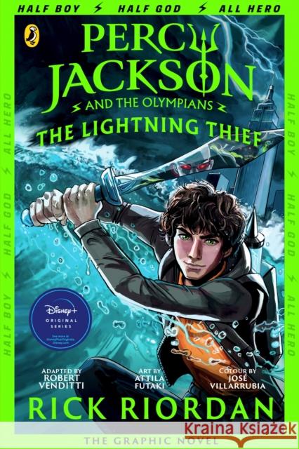 Percy Jackson and the Lightning Thief - The Graphic Novel (Book 1 of Percy Jackson) Rick Riordan 9780141335391 Penguin Random House Children's UK - książka