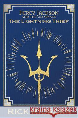 Percy Jackson and the Olympians the Lightning Thief Deluxe Collector's Edition Rick Riordan 9781368101028 Disney Hyperion - książka