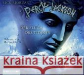 Percy Jackson, Der Fluch des Titanen, 4 Audio-CDs : Gekürzte Ausgabe, Lesung Riordan, Rick 9783785744437 Bastei Lübbe - książka