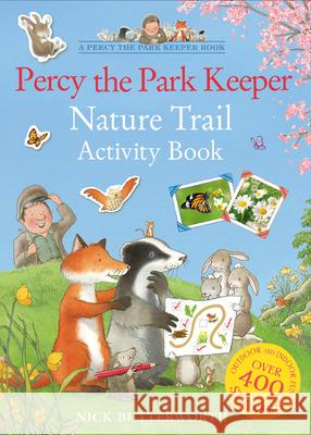 Percy the Park Keeper Nature Trail Activity Book Nick Butterworth Nick Butterworth 9780008496036 HarperCollins Children's Books - książka