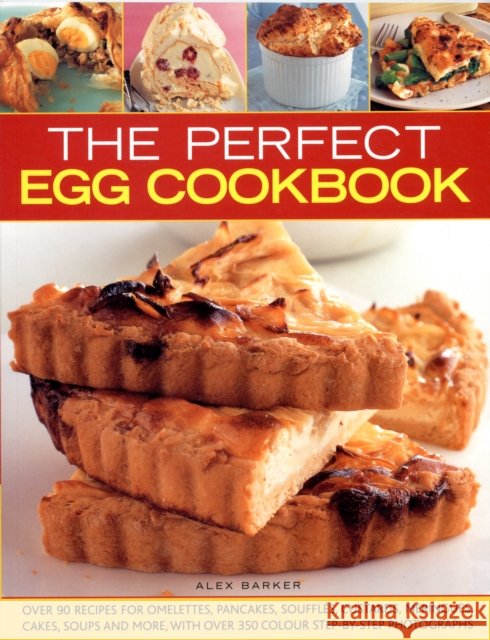 Perfect Egg Cookbook Alex Barker 9781844767816  - książka