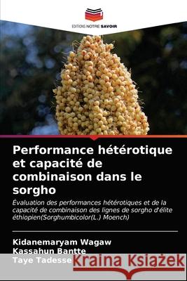 Performance hétérotique et capacité de combinaison dans le sorgho Kidanemaryam Wagaw, Kassahun Bantte, Taye Tadesse 9786203089981 Editions Notre Savoir - książka