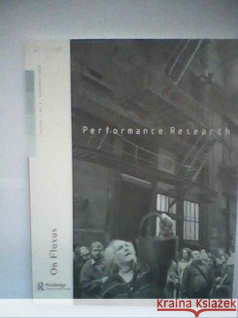 Performance Research V7 Issu 3    9780415289429 Taylor & Francis - książka