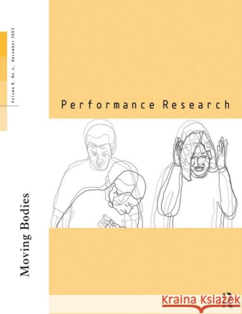 Performance Research V8 Issue    9780415321334 Taylor & Francis - książka