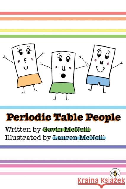 Periodic Table People Gavin McNeill 9781839341694 Bumblebee Books - książka