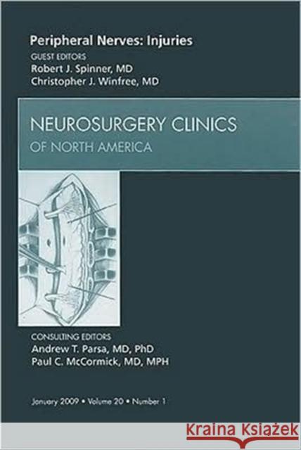 Peripheral Nerves: Injuries, an Issue of Neurosurgery Clinics: Volume 20-1 Spinner, Robert J. 9781437705065 Saunders Book Company - książka