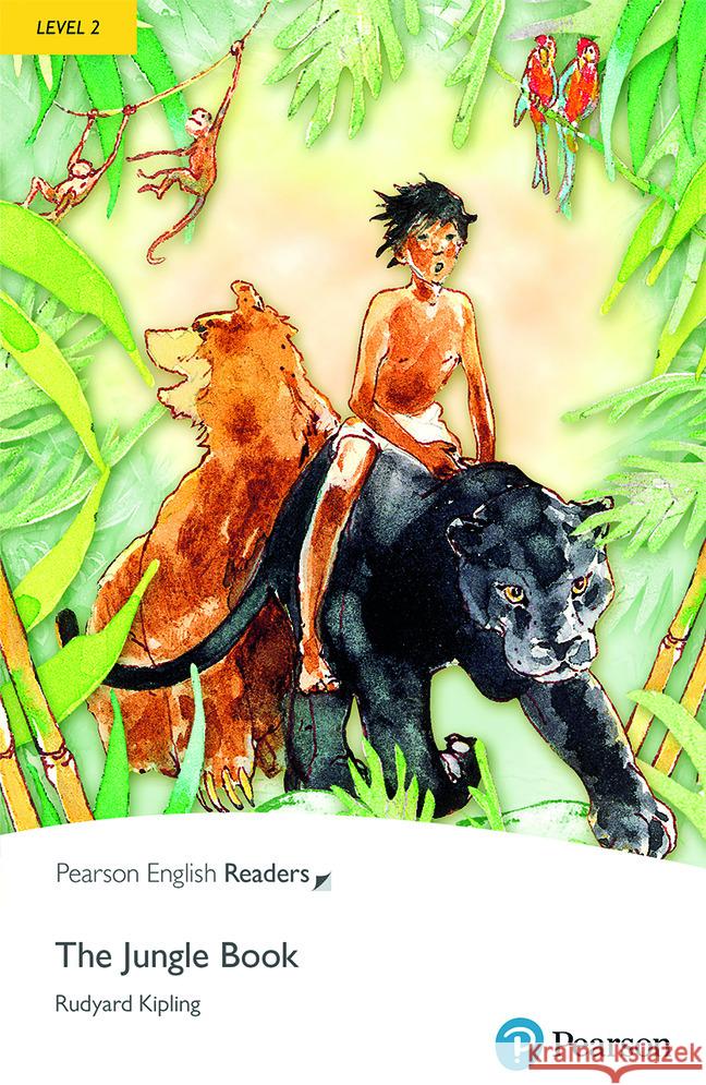 PERL2: The Jungle Book with eBook and audio Kipling, Rudyard 9781292748412 Pearson - książka