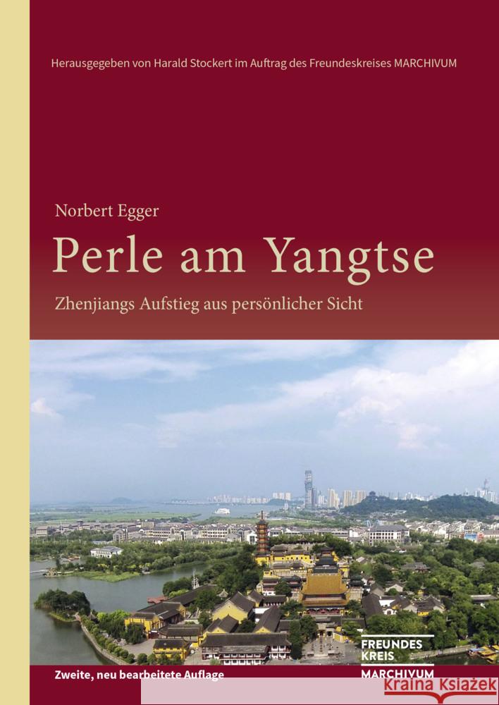 Perle am Yangtse Egger, Norbert 9783955055523 Verlag Regionalkultur - książka