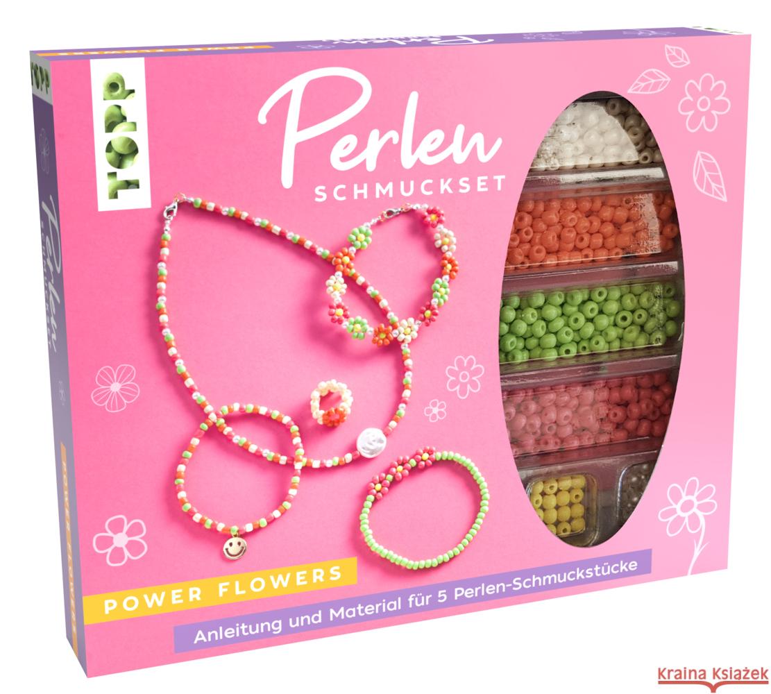 Perlen-Schmuckset - Power Flowers frechverlag 4007742184353 Frech - książka