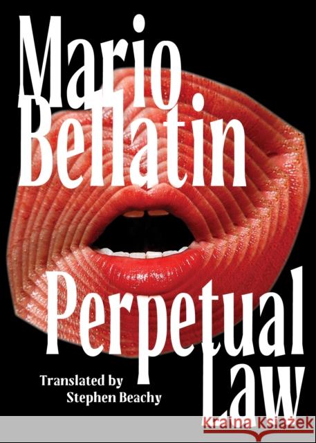 Perpetual Law Mario Bellatin 9781646053384 Deep Vellum Publishing - książka