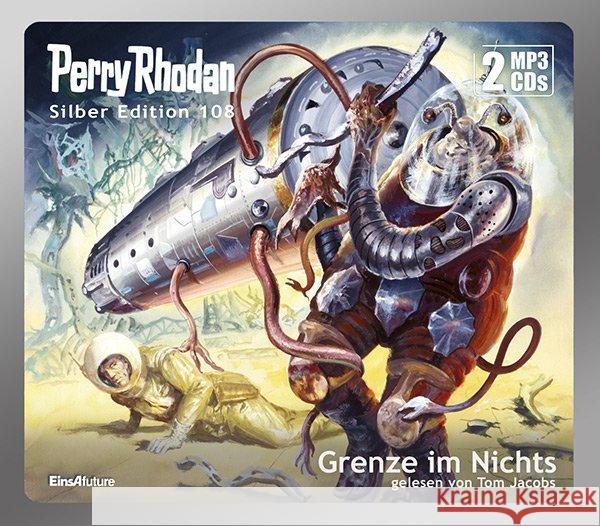 Perry Rhodan Silber Edition - Grenze im Nichts, 2 MP3-CDs : MP3 Format, Lesung. Ungekürzte Ausgabe Voltz, William; Kneifel, Hans 9783957951380 Eins A Medien - książka