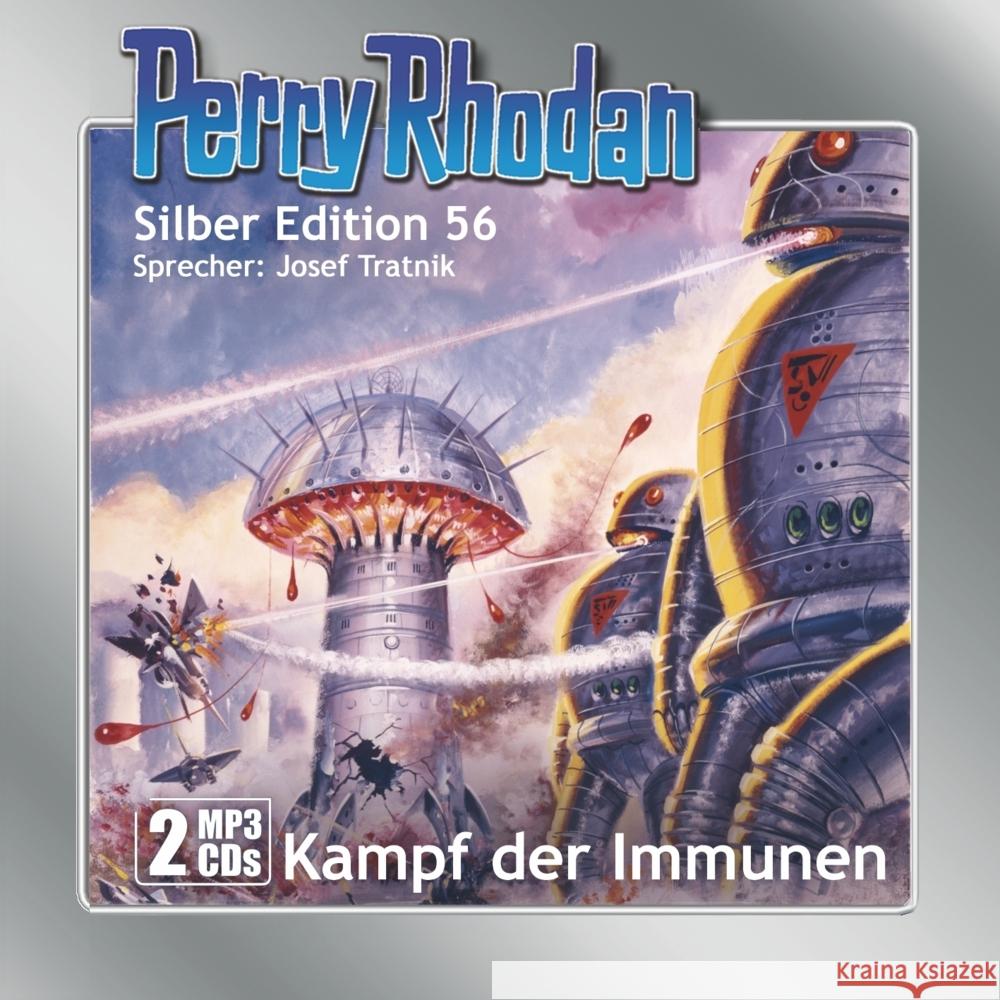 Perry Rhodan Silber Edition (MP3-CDs) 56: Kampf der Immunen, Audio-CD, MP3 Scheer, K. H., Voltz, William 9783957951908 Eins A Medien - książka