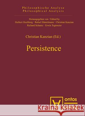 Persistence  9783110326673 De Gruyter - książka