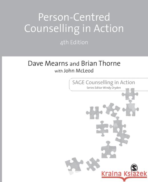 Person-Centred Counselling in Action Dave Mearns 9781446252536 SAGE Publications Ltd - książka