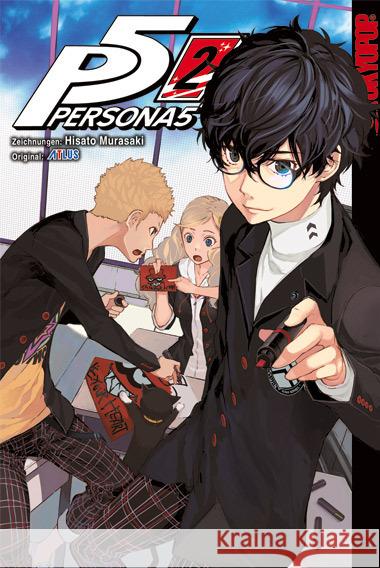 Persona 5 02 Atlus, Murasaki, Hisato 9783842071544 Tokyopop - książka