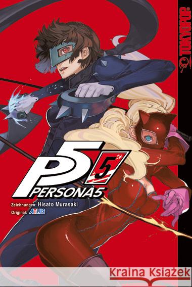 Persona 5 05 Atlus, Murasaki, Hisato 9783842077775 Tokyopop - książka