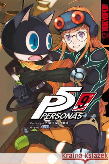 Persona 5 09 Atlus, Murasaki, Hisato 9783842083547 Tokyopop - książka