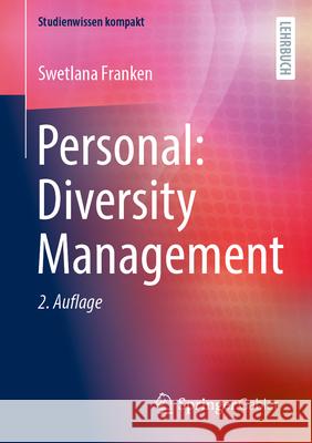 Personal: Diversity Management Swetlana Franken 9783658454715 Springer Gabler - książka