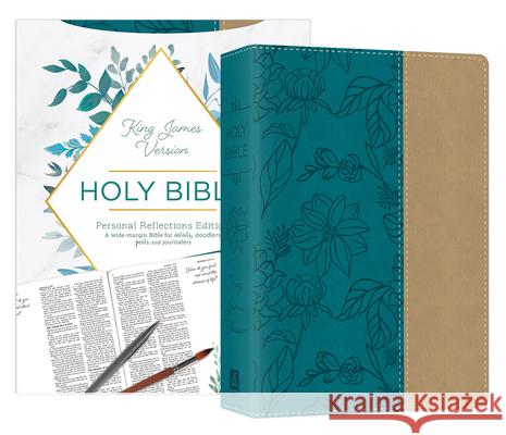 Personal Reflections KJV Bible with Prompts Compiled by Barbour Staff 9781643522210 Barbour Publishing - książka