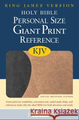 Personal Size Giant Print Reference Bible-KJV Hendrickson Publishers 9781598563733 Hendrickson Publishers - książka