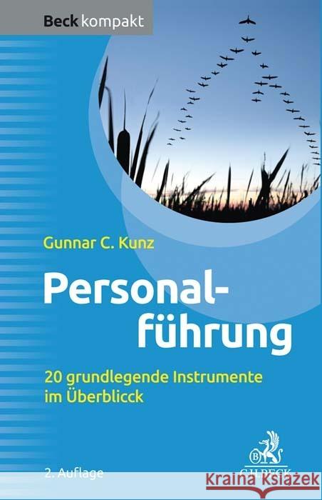 Personalführung Kunz, Gunnar C. 9783406753633 Beck Juristischer Verlag - książka