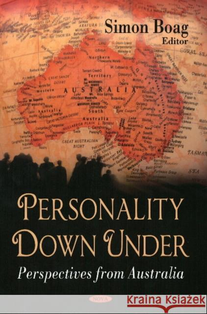 Personality Down Under: Perspectives from Australia Simon Boag 9781604567946 Nova Science Publishers Inc - książka