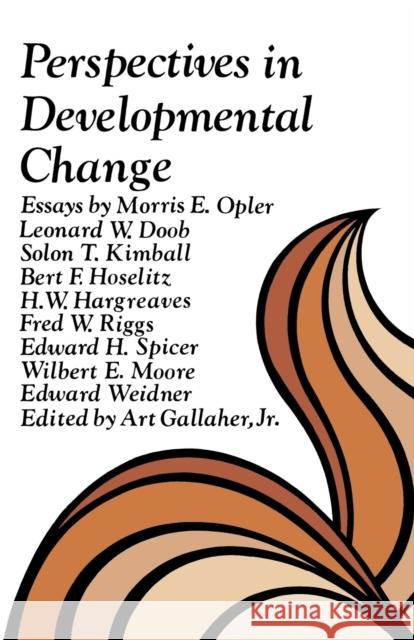 Perspectives in Developmental Change Art Gallaher 9780813152271 University Press of Kentucky - książka