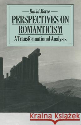 Perspectives on Romanticism: A Transformational Analysis Morse, David 9781349052646 Palgrave MacMillan - książka