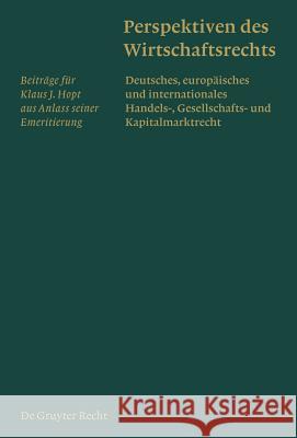 Perspektiven des Wirtschaftsrechts Baum, Harald 9783899495027 Gruyter - książka