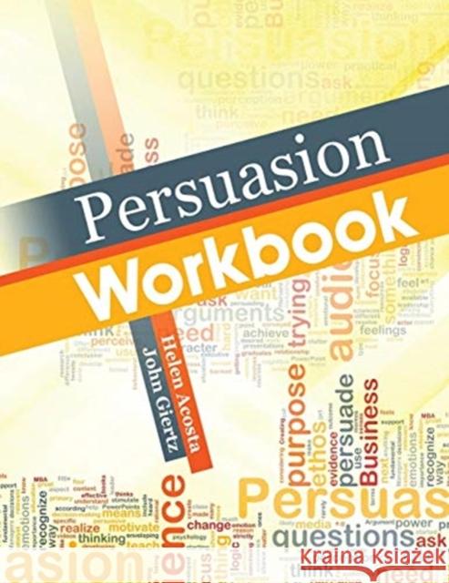 Persuasion Workbook Acosta-Giertz 9781524983376 Kendall Hunt Publishing Company - książka