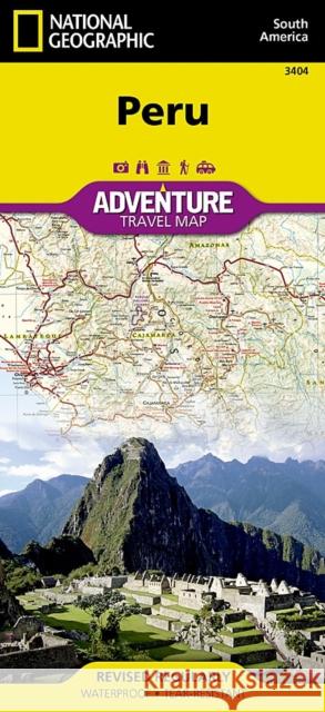 Peru Map National Geographic Maps 9781566955485 National Geographic Maps - książka