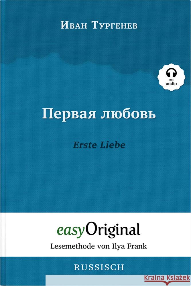 Pervaja ljubov / Erste Liebe (mit kostenlosem Audio-Download-Link) Turgenew, Iwan 9783991121916 EasyOriginal - książka