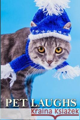 Pet Laughs a Picture Book In Large Print For Adults And Seniors Nevads Thornton 9781638230243 Vibrant Books - książka