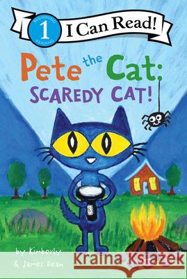 Pete the Cat: Scaredy Cat! James Dean James Dean Kimberly Dean 9780063096141 HarperCollins - książka