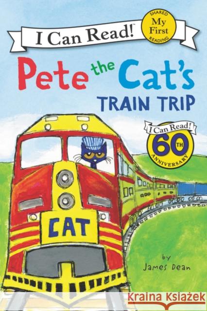 Pete the Cat's Train Trip James Dean James Dean 9780062303851 HarperCollins - książka