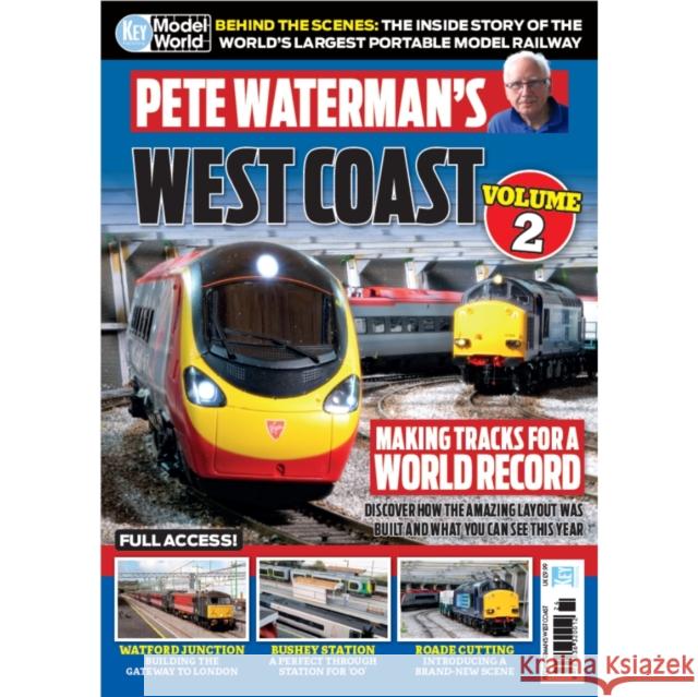 Pete Waterman's West Coast Main Line (Volume 2) Mike Wild 9781836320012 Key Publishing Ltd - książka