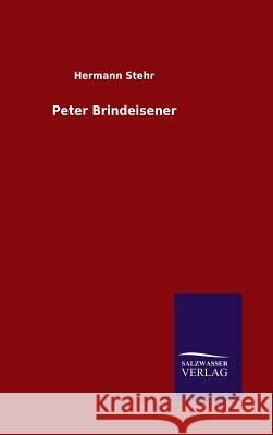 Peter Brindeisener Hermann Stehr 9783846089187 Salzwasser-Verlag Gmbh - książka