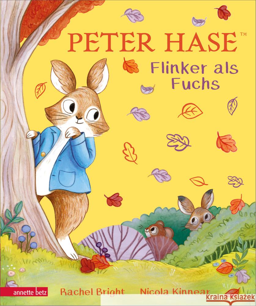 Peter Hase - Flinker als Fuchs: Ein liebevoll gereimtes Herbst-Abenteuer Bright, Rachel 9783219120509 Betz, Wien - książka